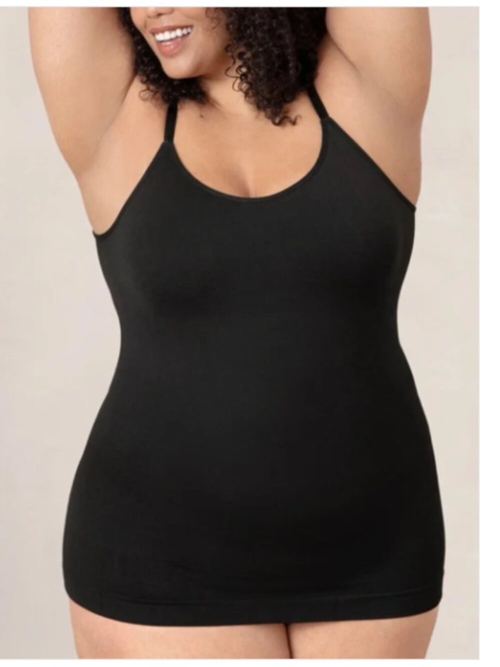 Shapermint Essentials All Day Every Day Scoop Neck Cami black/XL NWT